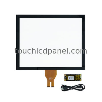 주문 17 인치 유리 PCAP 터치 스크린 ILITEK2510 터치 컨트롤러와 블랙 베젤 1280x1024 픽셀 LCD 패널 online manufacture