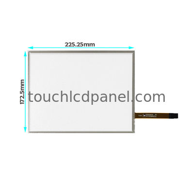 주문 10.4 인치 4 와이어 저항성 터치 화면 ITO 필름과 ITO 유리 층으로 EMI 면역 online manufacture
