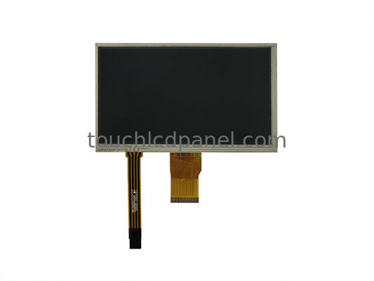 주문 7인치 1024x600 LCD 패널, 4핀 2.54 호싱 저항 터치 패널 online manufacture