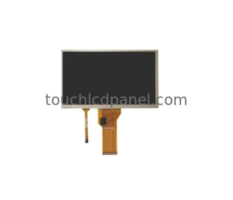 LVDS 7' 터치 LCD 패널 4 와이어 저항 터치 800x480 1024x600 픽셀