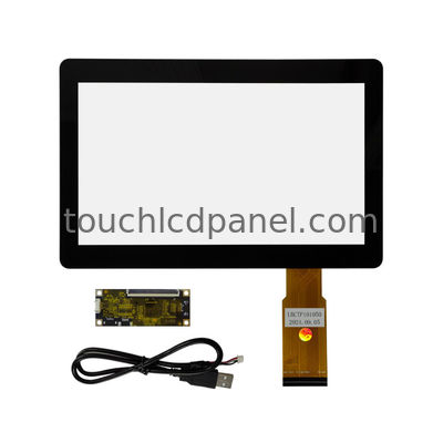 10.1'' 와이드스크린 224.48 X 126.38mm PCAP 터치 패널 10ms 프로젝션 용량 터치