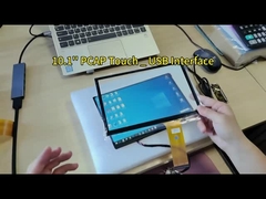 10.1인치 좁은 베젤 PCAP 터치 스크린 오버레이, ILITEK 터치 컨트롤러 ILI2511 포함